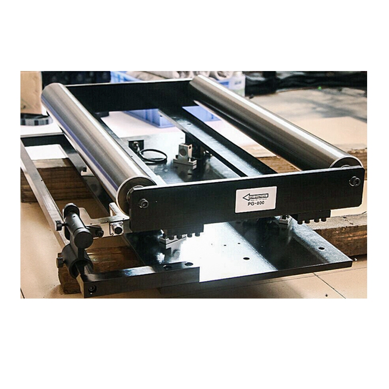All in one Web guide system 800mm Width Middle transmited web guide ...